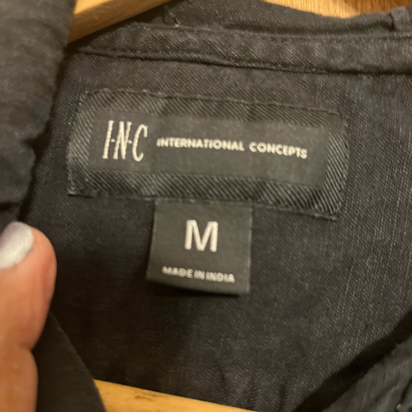 INC International Concepts black Jacket - Picture 4 of 4